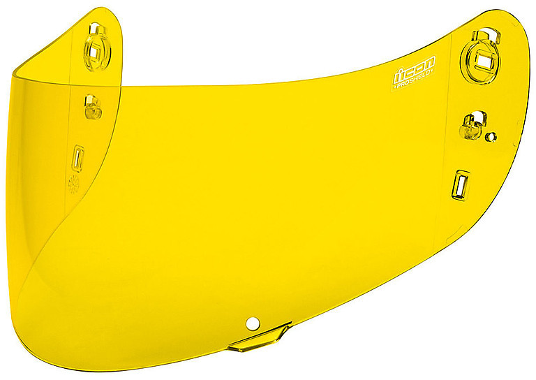 Visiera Gialla Icon Optics per Casco Icon AIRFRAME PRO \u0026 AIRMADA Vendita  Online - Outletmoto.eu